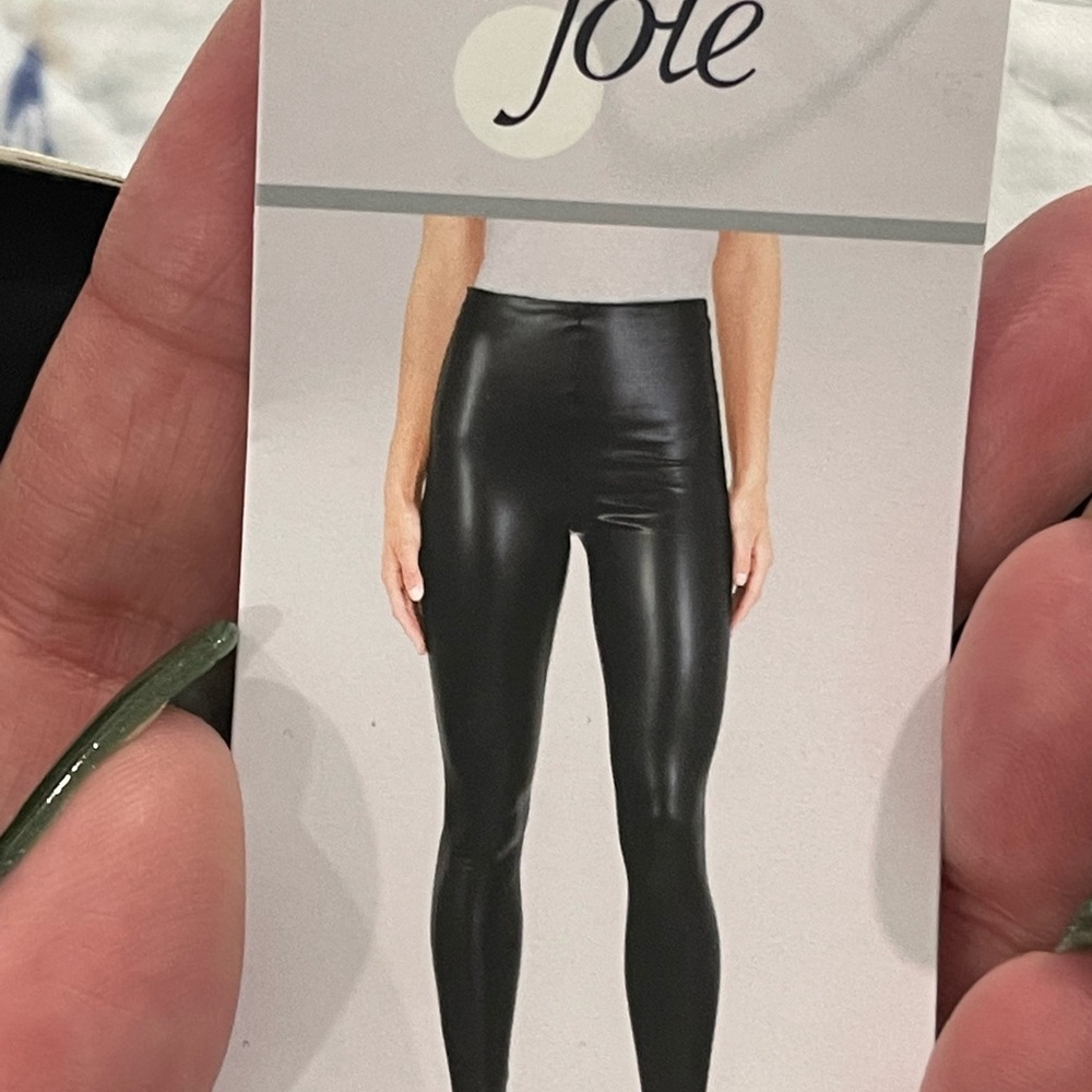 Nwt Joie faux leather leggings B60 xs/m - Picture 15 of 16